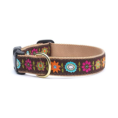 Up Country BEF-C-XL Bella Floral Hundehalsband, Breit 1 inchXL