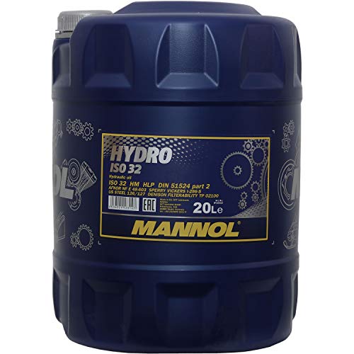 MANNOL 2 x 20 Liter, Hydro ISO 32 Hydrauliköl ISO VG 32