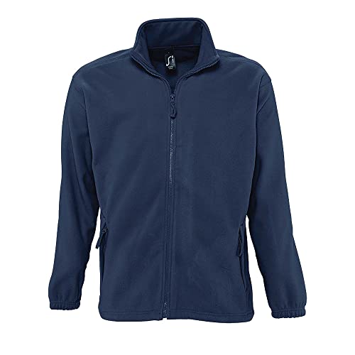 SOLS Herren Outdoor Fleece Jacke North (4XL) (Marineblau)