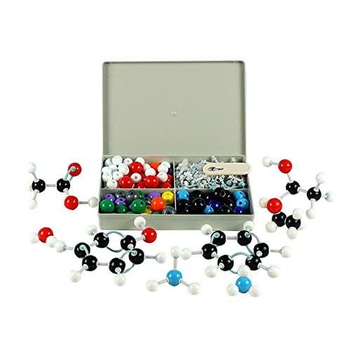 Qtynudy 240 StüCke Molekularmodell Satz Organische Chemie Molekularelektronen Orbitalmodell Chemie Hilfswerkzeug für Den Chemieunterricht