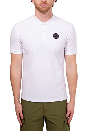 NAPAPIJRI - Men's logo patch polo shirt - Size