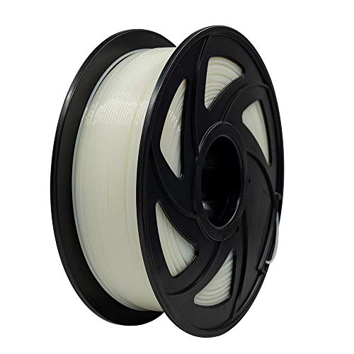 VOXELAB 3D-Drucker-Filament, 1,75 mm PLA Pro (PLA+) Filament, Maßgenauigkeit +/- 0,02 mm, 3D-Druckmaterial 1 kg/Spule (PLA Pro(PLA+), Transparent)