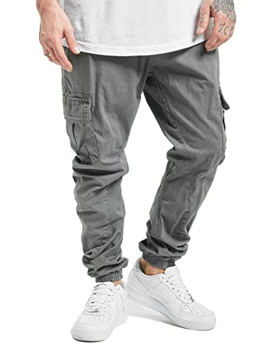 Urban Classics Herren Hose Cargo Jogging Pants Grau (darkgrey) M