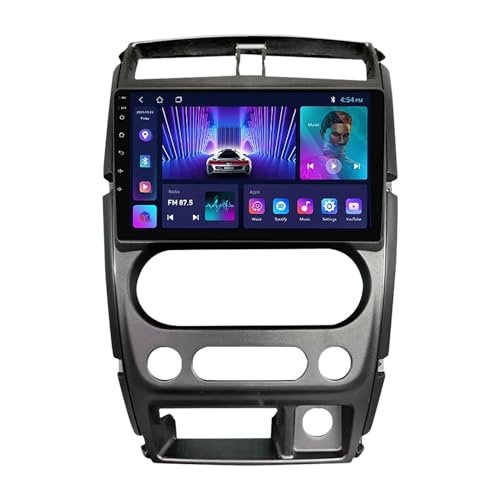 9 Zoll Touchscreen Android 12 Autoradio Für Suzuki Jimny 2007-2012 Mit Carplay Android Auto Unterstützt GPS Navigation DSP RDS Bluetooth HiFi WiFi Lenkradsteuerung + Rückfahrkamera (Size : M500S - 8