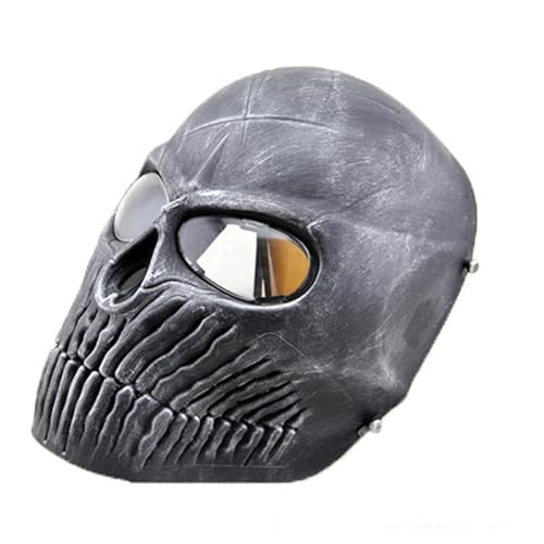 Hworks Skelett Cosplay Maske Halloween Cosplay Requisiten Kunststoff Overhead Cosplay Maske