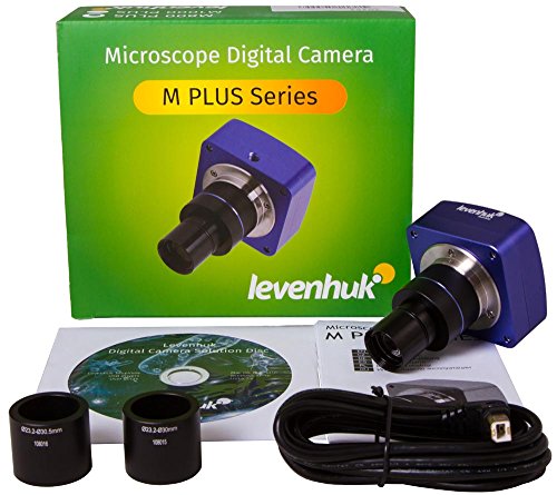 Levenhuk M800 PLUS Digitalkamera für Mikroskope, mit Erforderlicher Software (Kompatibel mit Mac, Linux und Windows)