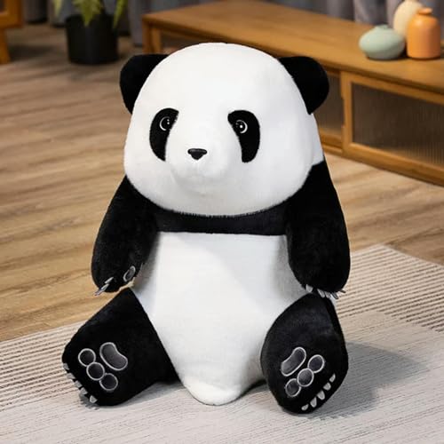NOpinz Panda Puppe Plüschtier Plüschtier Plüschtier Junge Mädchen Umarmung Geschenk Geburtstag 30cm 1
