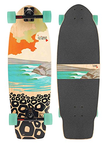 JUCKER HAWAII Skatesurfer ® PONO - Surf Skateboard Complete