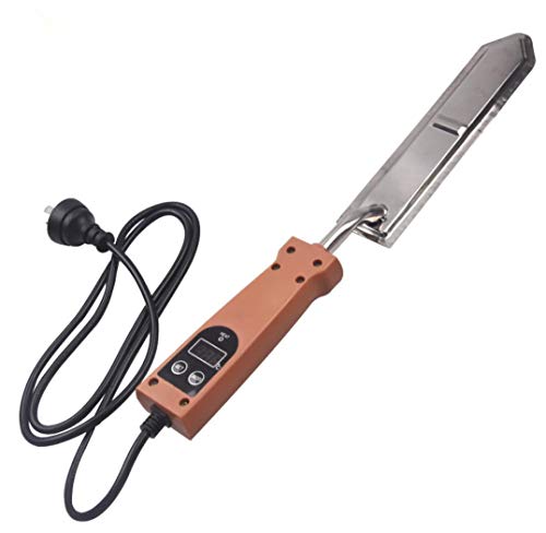 HALAWAKA Elektrisches Honigentdeckelmesser mit Temperaturregelungsschalter Imkermesser und Temperaturanzeige Imkereischneider für Imker Honigextraktor Messer (Temperaturregelung)