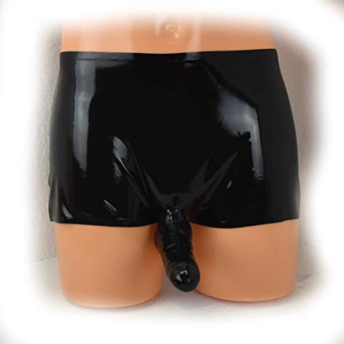 Latex Pants mit Kondom 0,4 mm hand made Size:XXL