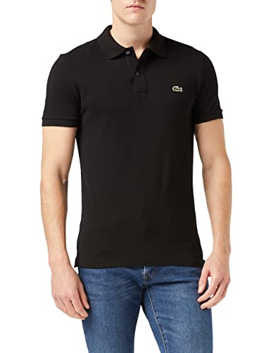 Lacoste Herren Polo T-shirt Ph4012, Schwarz (Noir), Small (Herstellergröße: 3)