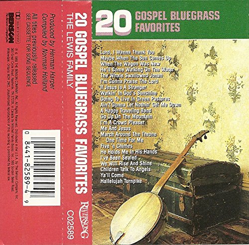 20 Bluegrass Gospel Favorites [Musikkassette]