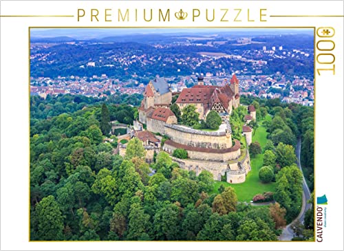 CALVENDO Puzzle Coburger Burgen und Schlösser aus der Luft 1000 Teile Lege-Größe 64 x 48 cm Foto-Puzzle Bild von Val Thoermer