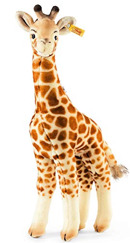 Steiff 068041 bendy giraffe, plüsch, 45 cm, beige/braun, stehend
