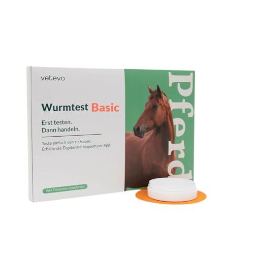vetevo Wurmtests für Pferde (Basic)