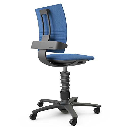 aeris 3Dee High ergonomischer Bürostuhl – Schreibtischstuhl mit einzigartiger Rückenlehne – Bürostuhl ohne Armlehne – Drehstuhl, stufenlos höhenverstellbar 45-59 cm