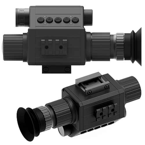 2in1 Nachtsichtgerät, 850 nm Infrarot-Nachtsicht-Monokular 1080P Video-/Fotokamera für Camping, 4X digitaler Zoom, 1310 Fuß/400 m Lange Distanz