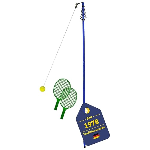 Best Sporting Twistball-Set inkl. 2 Twistball-Schläger - Swingball - Circletennis, blau