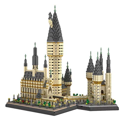 Mr.LQ 3D-Baustein-Baufodell Weltberühmte Architektur-Burg DIY Diamant-Gebäude-Cartoon-Blöcke Backstein-Teenager spielzeuggeschenk