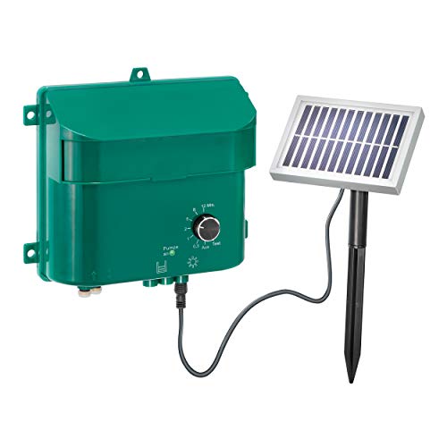 esotec 101100 solar bewässerungssystem water drops ideal für hochbeete