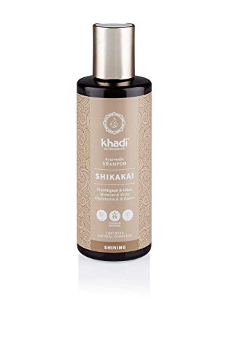 Khadi Shikakai Shikakai Glanz- und Feuchtigkeits-Shampoo, 210 ml, 310 g