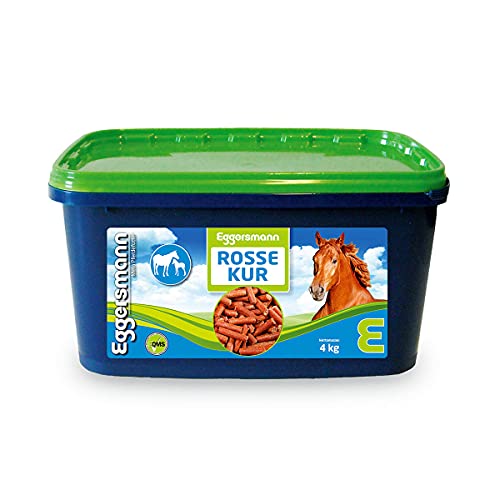Eggersmann Rosse Kur - Ergänzungsfuttermittel für Pferde - Steigerung der Fruchtbarkeit von Hengst & Stute - 4 kg Eimer