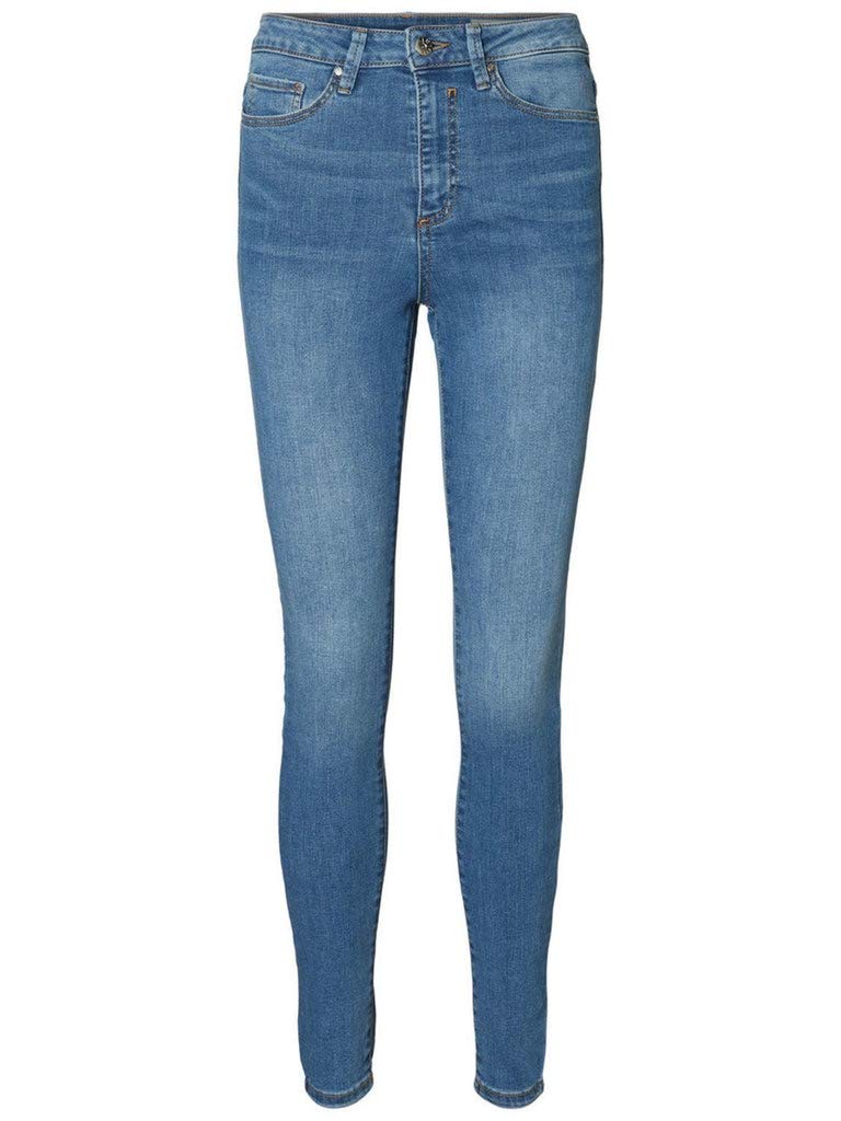 VERO MODA Womens Light Blue Denim Jeans Stretch