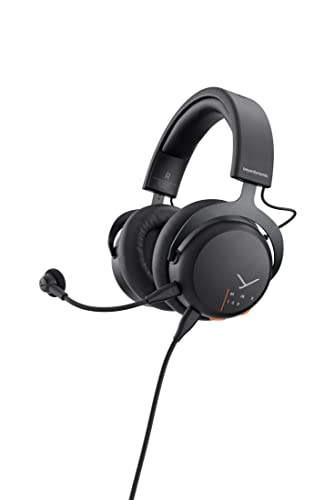 beyerdynamic MMX 100 geschlossenes Over-Ear Gaming-Headset in Schwarz mit META Voice Mikrofon, exzellenter Sound für alle Gaming Devices