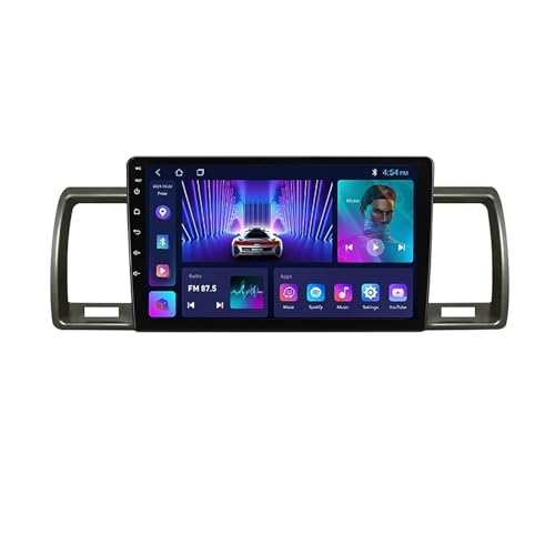Android 11 Autoradio Für Toyota Hiace 2004-2019 Built-in Wireless Carplay Android Auto 9 Zoll Touchscreen Autoradio Mit GPS Navigation Bluetooth HiFi WiFi + AHD Rückfahrkamera (Size : M400S - 8 Core
