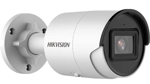 Hikvision DS-2CD2026G2-I(2.8mm)(C) Bullet Überwachungskamera mit 2 Megapixel, bis zu 40m Beleuchtung, professionelle Überwachungskamera, Acusense Kamera mit Fehlalarmfilter