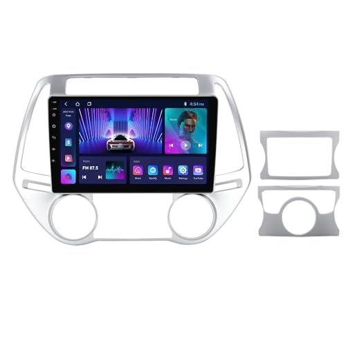 Android 12 Autoradio Für Hyundai I20 2012-2014 Mit Wireless Carplay Android Auto, 9 Zoll Touchscreen Autoradio Mit GPS Bluetooth DSP RDS DAB HiFi WiFi Mirror Link + Rückfahrkamera (Size : M300S - 8