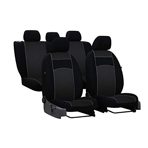 GSC Sitzbezüge Universal Schonbezüge kompatibel mit Chevrolet Spark