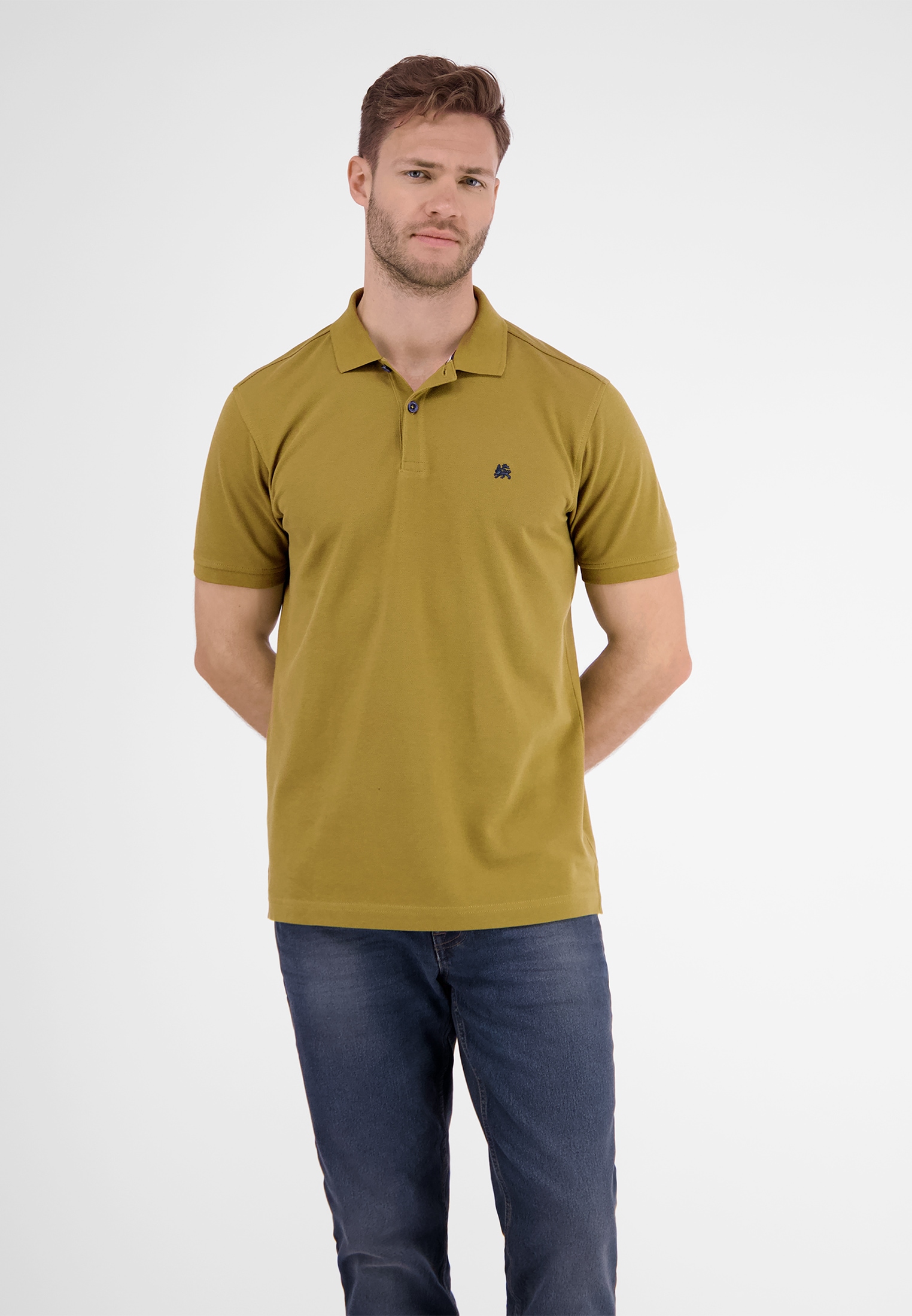 LERROS Poloshirt "LERROS Basic Polo-Shirt in vielen Farben"