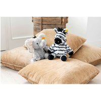 Steiff 064982 Kuscheltier Elefant Ella 30 cm sitzend grau Soft Cuddly Friends Plüschtier Stofftier Spielzeug Baby Kind Plüsch