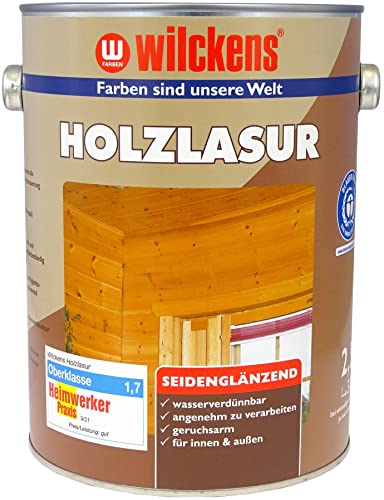 Wilckens Holzlasur LF, farblos, 2,5 Liter 11700000080