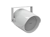 OMNITRONIC PS-30S Projektorlautsprecher | Wetterfester 5"-Lautsprecher mit Halterung, 100 V 3,8/7,5/30 W RMS