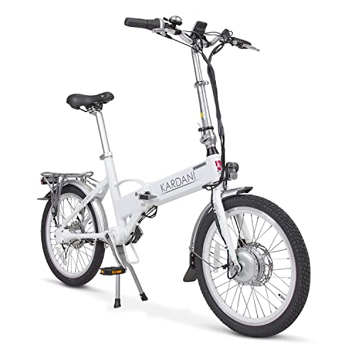 E-Faltrad mit Kardanantrieb, klappbar Fahrrad, E-Bike, Akku 8,7 Ah mit 9 Motorunterstützungsstufen, LCD-Display & Alurahmen, inkl. Transporttasche