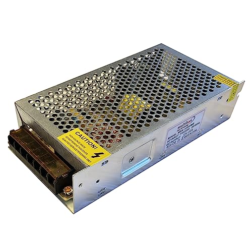 Leyf 12V 20A 240W Netzteil Trafo, Transformator Adapter, Schaltnetzteil, Spannungswandler für LED Strip, Beleuchtung und Industrieanlagen, 3D Drucker, Spannungsregulierung am Ausgang, 110/220V