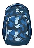 neoxx Fly Schulrucksack Camo nation I Schulranzen für die Schule I Ergonomischer Rucksack