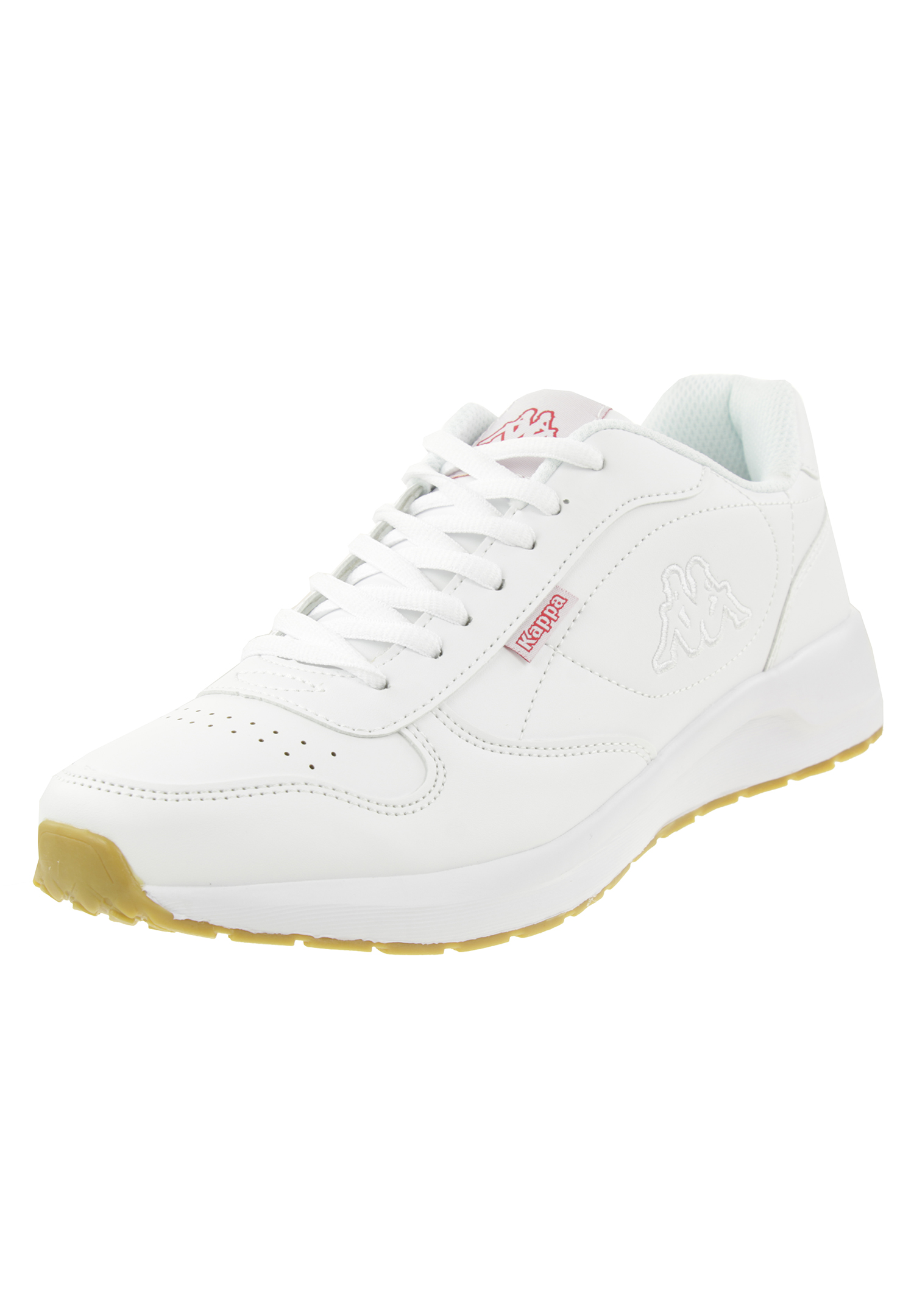 Kappa Unisex-Erwachsene Base II Sneaker, Weiß (White 1010), 38 EU