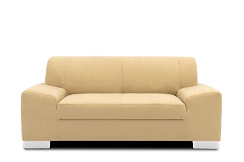 Domo Collection Alisson Couch | 2-Sitzer Sofa, 2er Garnitur, beige