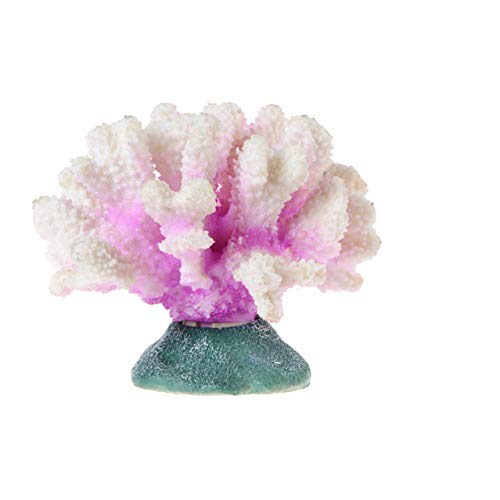 LUOXUEFEI Ornamente Künstliche Koralle Pflanzenbaum Dekorative Gefälschte Koralle Dekor Aquarium Koralle Dekoration Riff Aquarium Ornamente