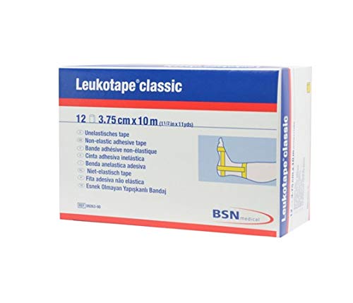 BSN Leukotape classic 3,75 cm x 10 m, gelb, 1er Pack (1 x 12 Stück)