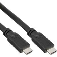 InLine HDMI Kabel, 19pol, Stecker/Stecker, 15m schwarz