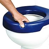 SoNa24 Soft Toilettensitzerhöhung | WC Erhöher | Sitzerhöhung für Toilette ohne Montage | 5 oder 10cm (5 cm)