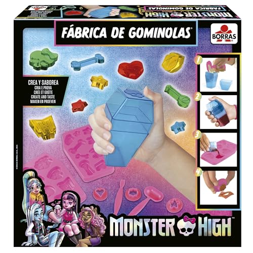 Borras - Erstellen Sie Ihre eigenen Gelee-Süßigkeiten Monster High. Mischen Sie die aromatisierten Zubereitungen und Sie erhalten in wenigen Minuten Ihre lustigsten Bonbons. Über 5 Jahre (19832)