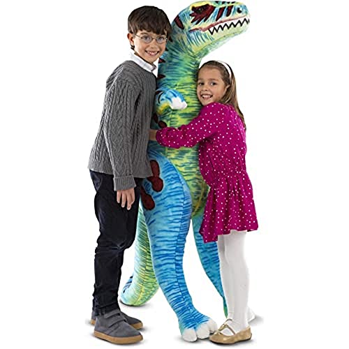 Melissa & Doug Riesen T-Rex - Naturgetreues Plüschtier mit lebensechtem Gesichtsausdruck