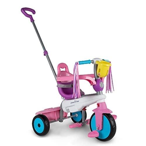 Breeze S Unicorn 6053300 3 in one - smarTrike Breeze Multifuktionales Dreirad, Anpassbares Dreirad für Kleinkinder im Alter von 15 Monaten bis 36 Monaten, Unicorn