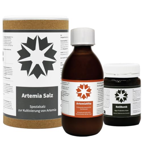 ArtemiaVita Set (250ml ArtemiaVita + 1kg Salz + 50g RotiBomb)