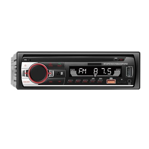 Closer 12 V Auto Bluetooth MP3 Player FM Radio Stereo Freisprecheinrichtung Anruf Stereo Player LED Hintergrundbeleuchtung Display USB Aufladen CD Player Langlebig Einfach zu bedienen